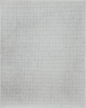 Practice Piece (Sewing Excerise #22W), 2019, Silver gelantin print, 53 x 40cm