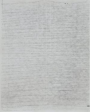 Practice Piece (Sewing Excerise #8W), 2019, Silver gelantin print, 53 x 40cm